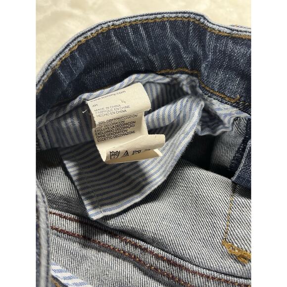 Tommy Hilfiger Jeans Womens‎ 4R Blue Bootcut Stretch Denim Mid Rise Embroidered - Picture 8 of 8